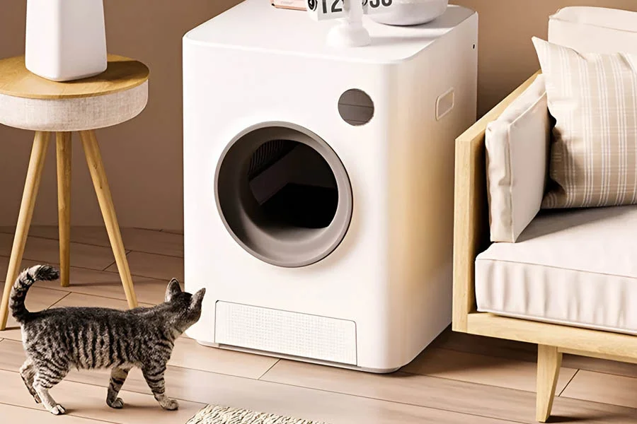 automatic litter box for cats